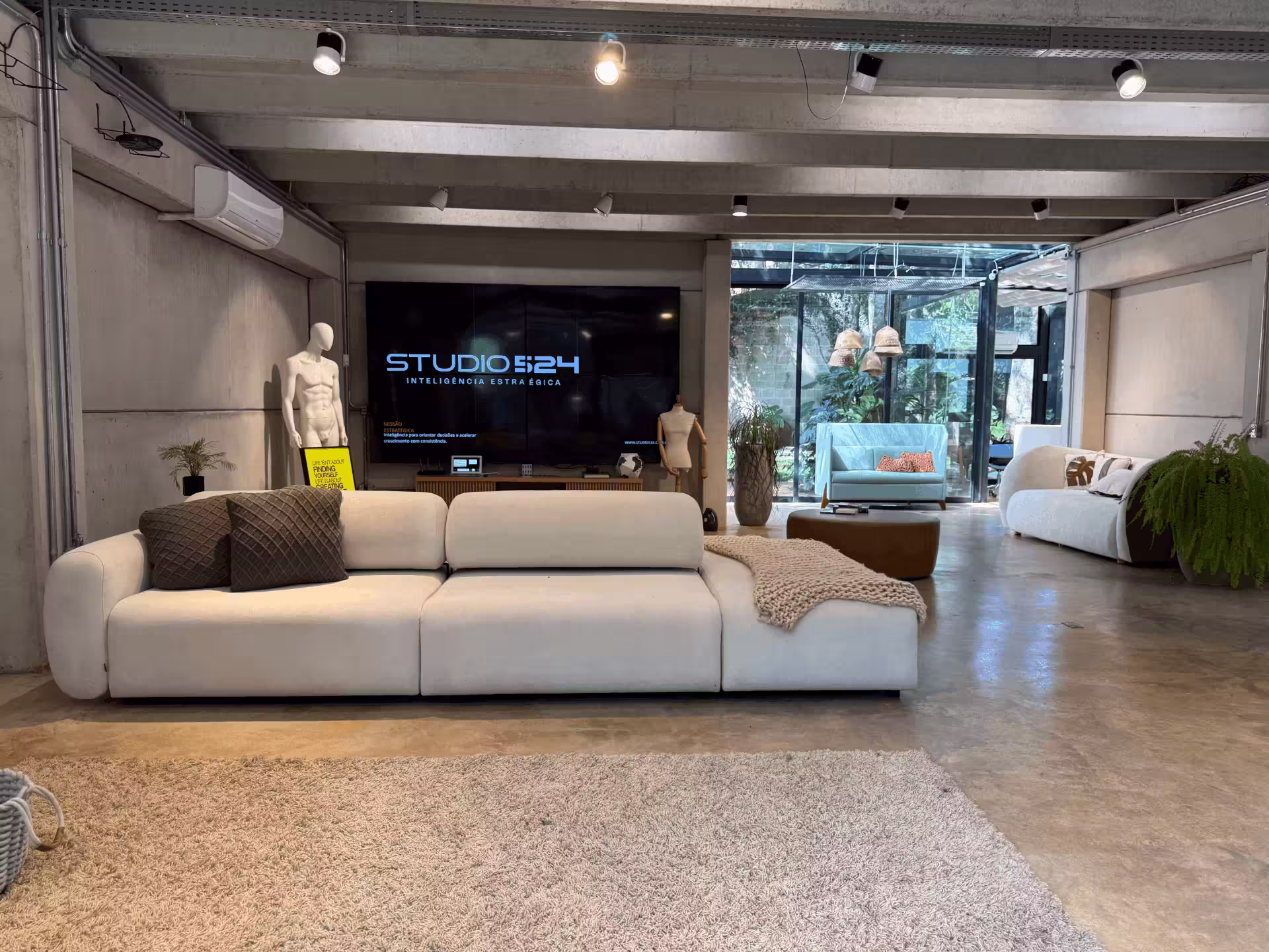 Espaço interno Studio524 — ambiente 2.